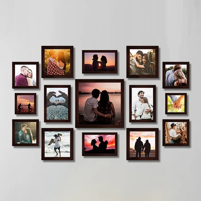 Fifteen Pc Designer Wall Frame