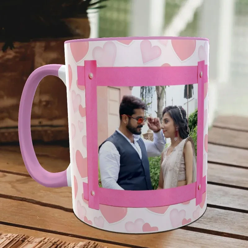 Love Petals Personalized Mug