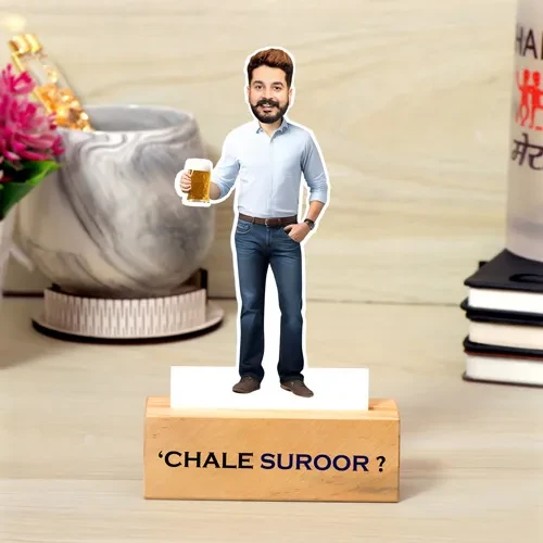 Personalized Caricature for Beer Lovers