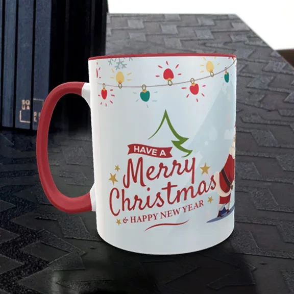Personalized Merry Christmas New Year Mug