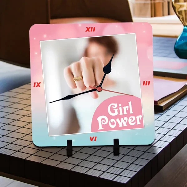 Personalized Girls Power Clock