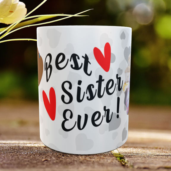 Best Sister Ever Personalized Mug