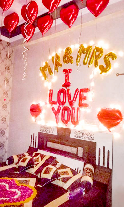 Love First Night Decor